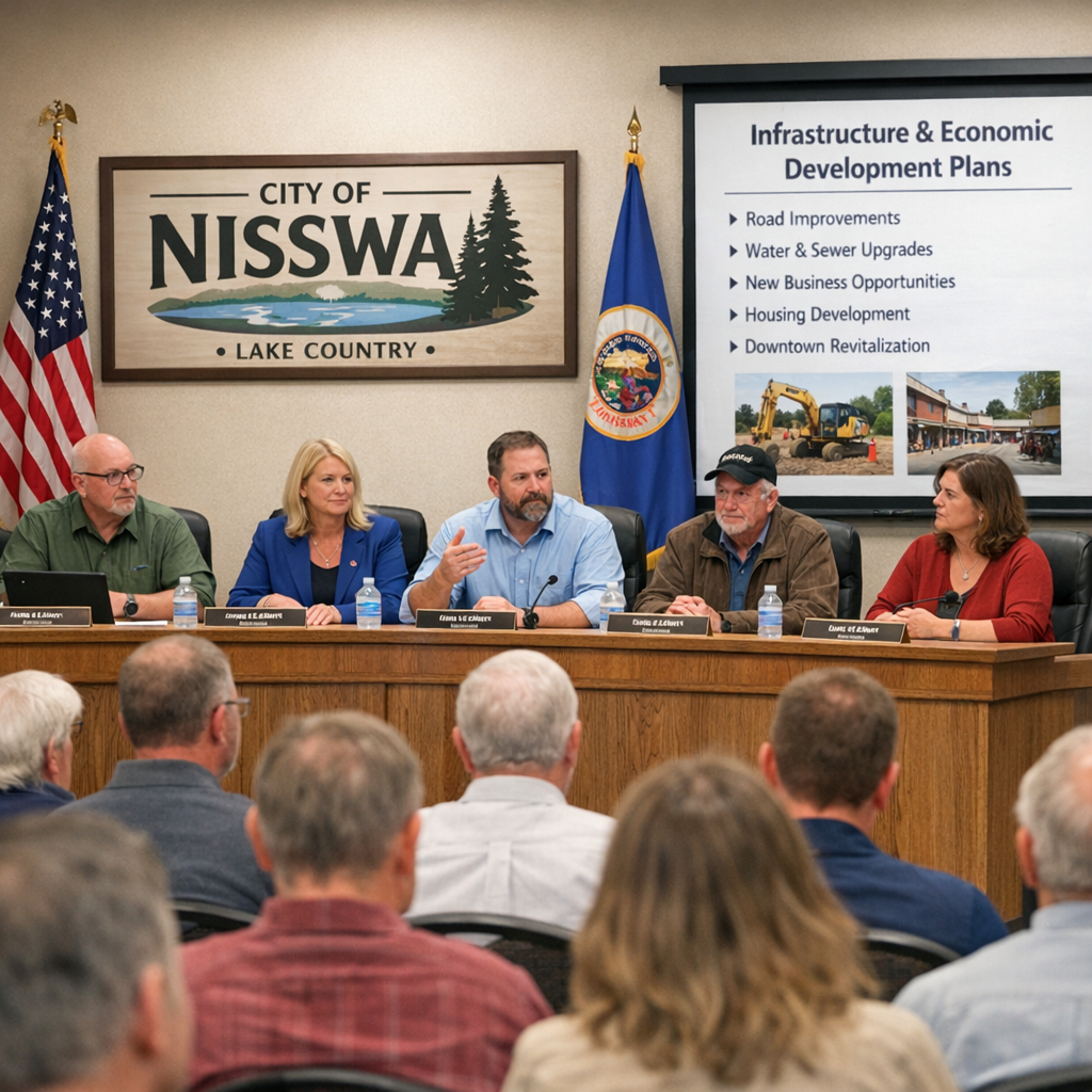 Nisswa City Council Advances Infrastructure and Economic Development Initiatives