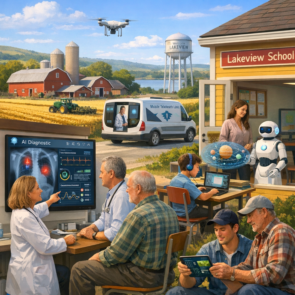 Bridging the Digital Divide: AI’s Role in Enhancing Rural Life in Nisswa
